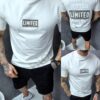 Mъжка тениска с надпис Limited Edition отпред и на гърба-бяло-код 158-2