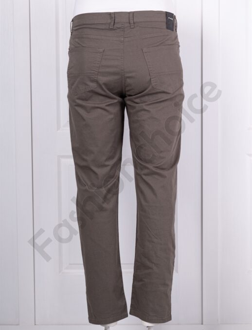 Елегантен мъжки макси панталон /56-74/-каки-код 20902-3